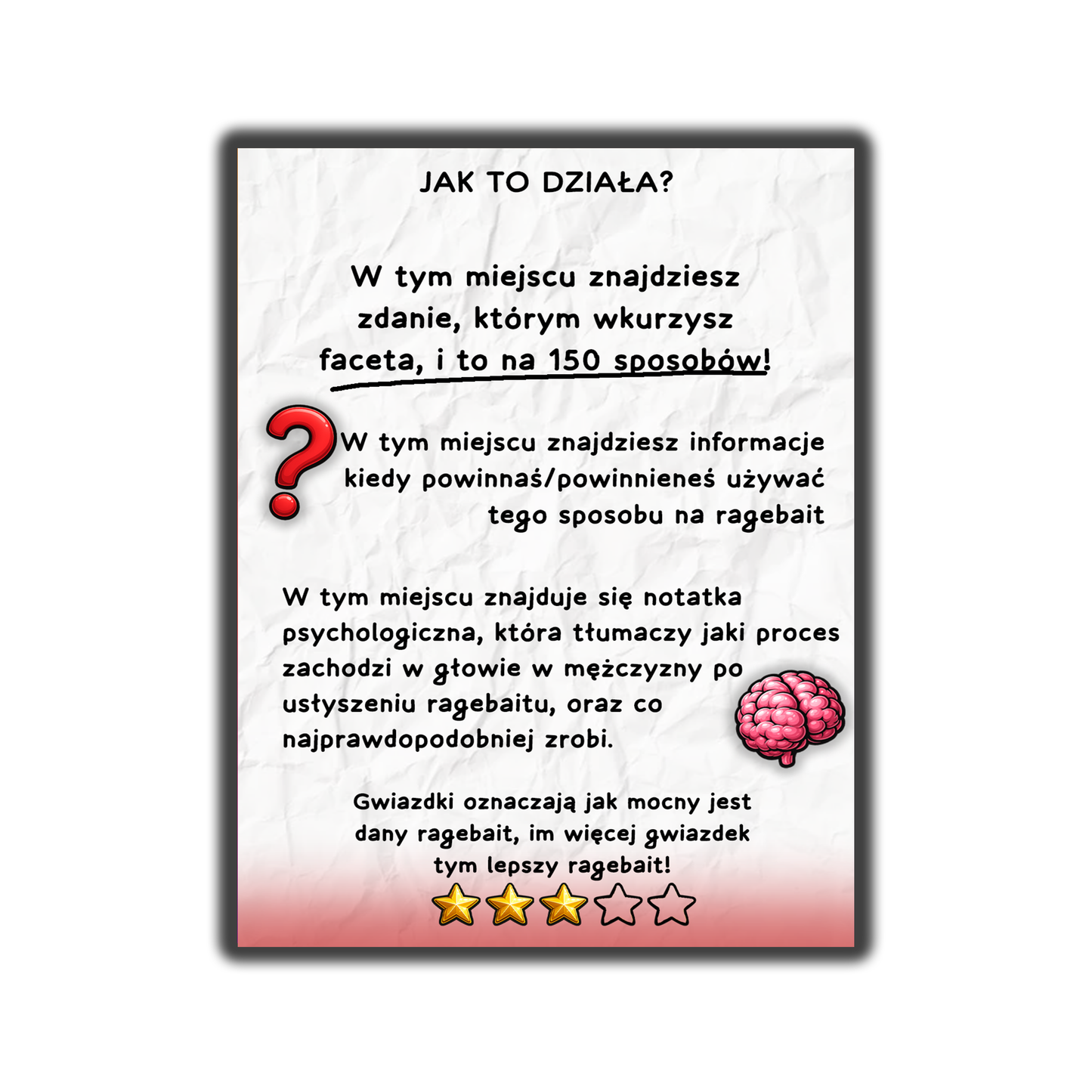 Jak Zragebaitować Mężczyznę (E-Book)